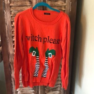 Halloween Sweater🕸🕷🧙‍♀️🧟‍♀️🌝🖤🔮⚰️🎃